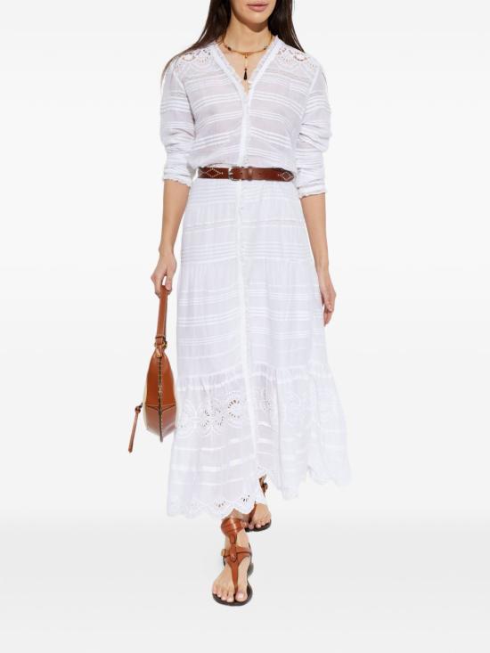 26SS 이자벨마랑에뚜왈 미디 원피스 RO0723FB D1J05E20WH White - ISABEL MARANT ETOILE