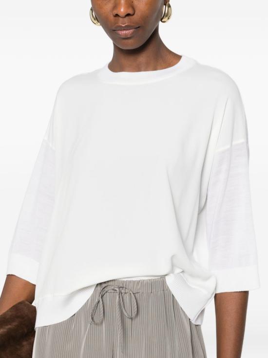 26SS 페세리코 스웨터 A89303F18 9169A02A White - PESERICO