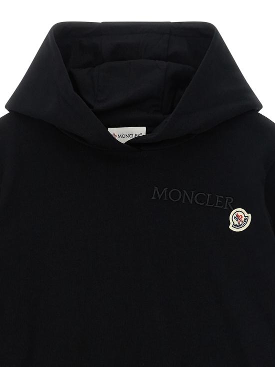 26SS [키즈] 몽클레어 트레이닝 상의 L19548G0001189AKM 999 Black - MONCLER