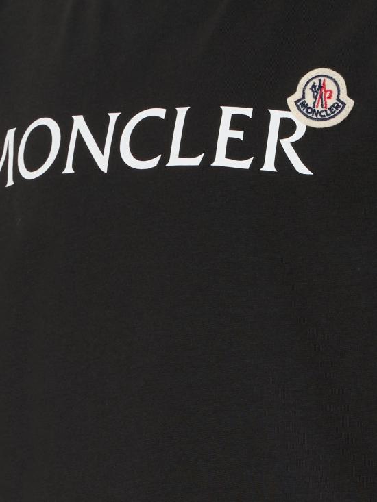 26SS [키즈] 몽클레어 티셔츠 L19548C0001089AFV 999 Black - MONCLER