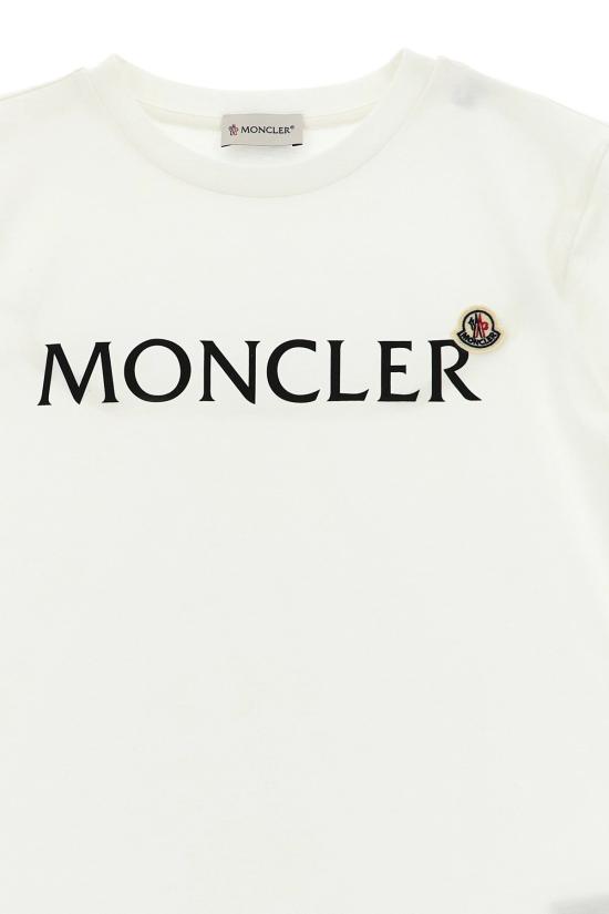 26SS [키즈] 몽클레어 티셔츠 L19548C0001089AFV 034 White - MONCLER