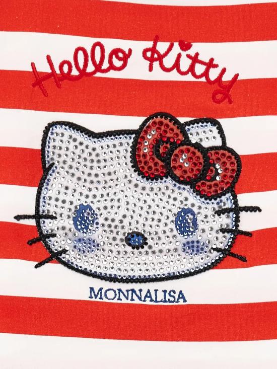 26SS [키즈] 모나리자 티셔츠 19G6177042 9944 Red - MONNALISA