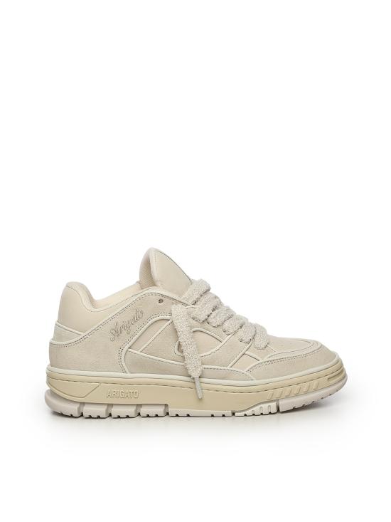 26SS 악셀 아리가토 스니커즈 F3218001 LIGHT BEIGE OFF WHITE