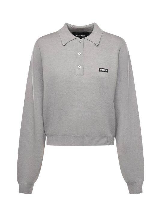 26SS 로테이트 폴로 티셔츠 115137 039 Light gray