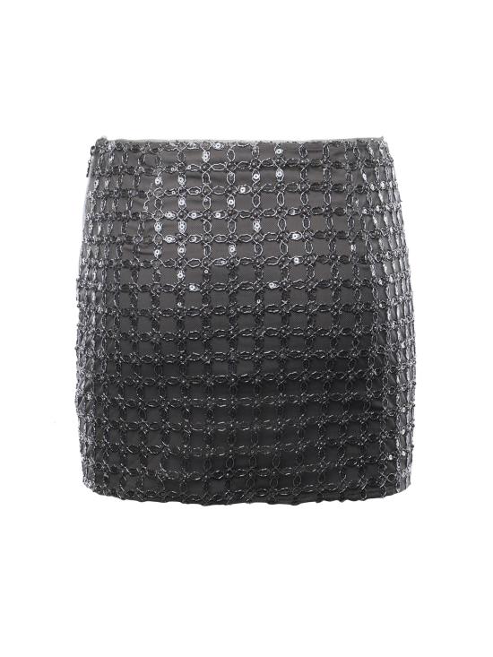 26SS 로테이트 숏 스커트 115051 516 CASTOR GRAY - ROTATE