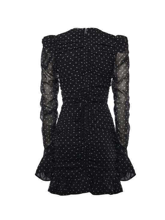 26SS 로테이트 숏 원피스 115224 000 BLACK COMB - ROTATE