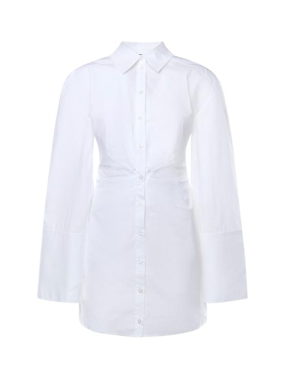 26SS 로테이트 숏 원피스 115162 400 White