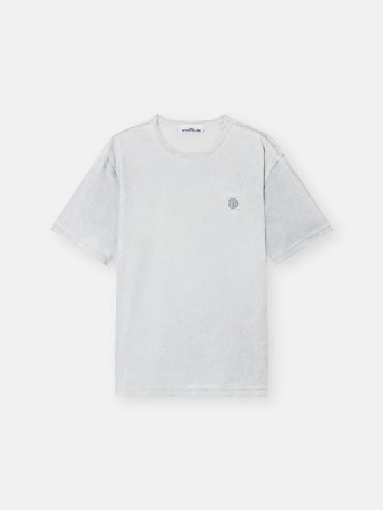 26SS 스톤 아일랜드 반팔 티셔츠 L1S152100013S0305 V0041 Clear Blue