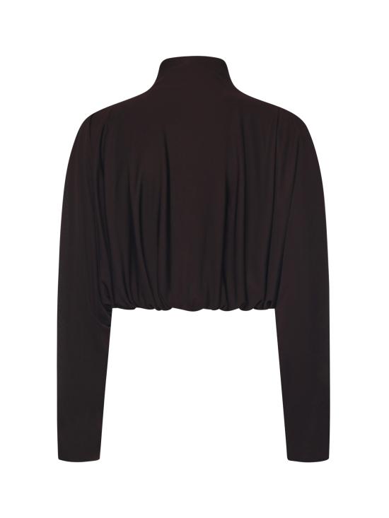 25FW 알라이아 수트 자켓 AA9V1238J077C 994 EBENE - ALAIA