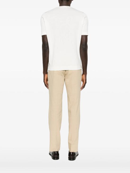 26SS 라르디니 반팔 티셔츠 PALMMC77PA66023 100 - LARDINI