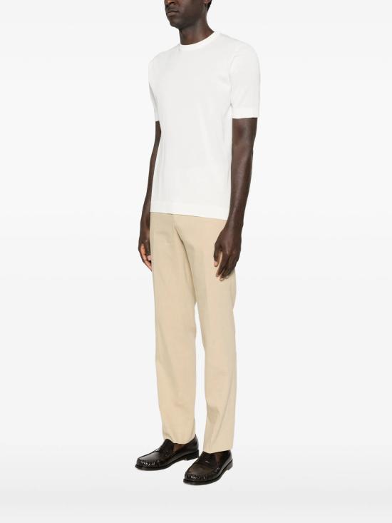 26SS 라르디니 반팔 티셔츠 PALMMC77PA66023 100 - LARDINI