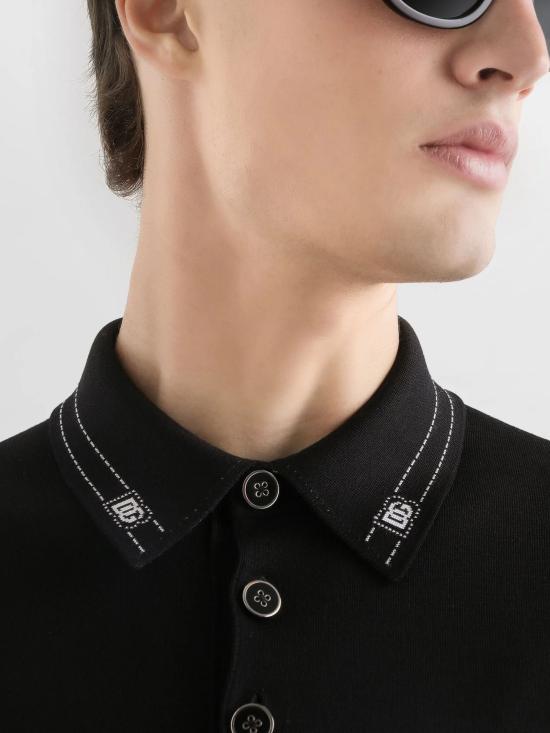 26SS 돌체앤가바나 반팔 티셔츠 GXZ02T JBSOIN0000 Black - DOLCE & GABBANA