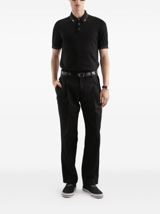 26SS 돌체앤가바나 반팔 티셔츠 GXZ02T JBSOIN0000 Black - DOLCE & GABBANA