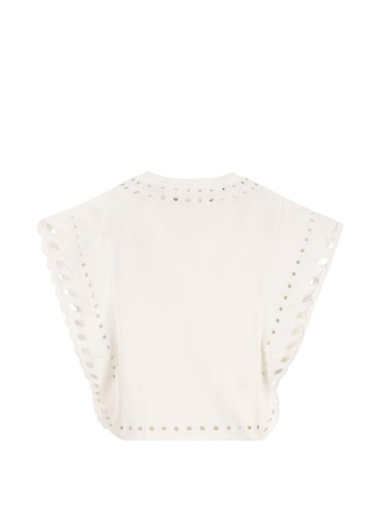 26SS 이자벨마랑 민소매 티셔츠 26PTS0298FA D1N08E23EC Beige - ISABEL MARANT