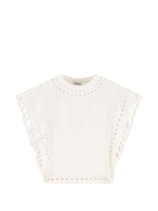 26SS 이자벨마랑 민소매 티셔츠 26PTS0298FA D1N08E23EC Beige