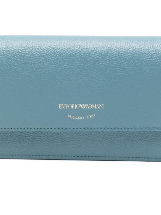 26SS 엠포리오 아르마니 클러치/파우치 EW003036 AF19568U9285 Clear Blue - EMPORIO ARMANI