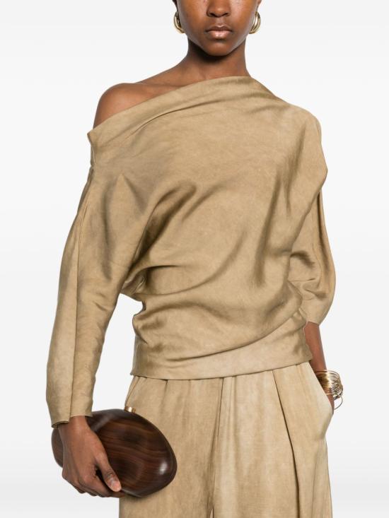 26SS 코타나 민소매 티셔츠 A0590 FADEBRONCE Brown - CORTANA