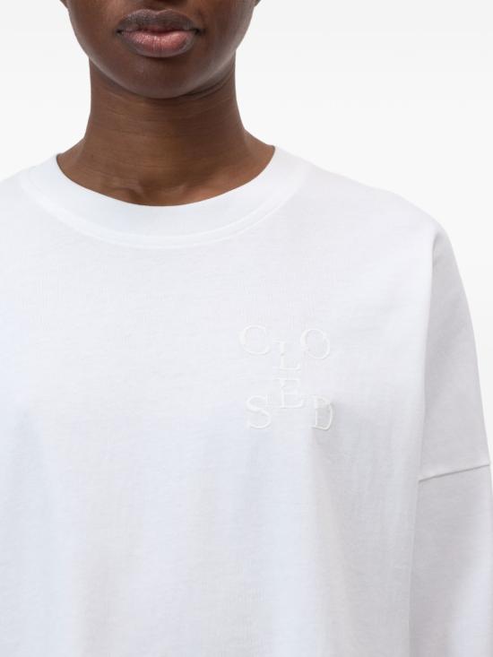 26SS 클로즈드 스웨터 C95359 44HEM200 White - CLOSED