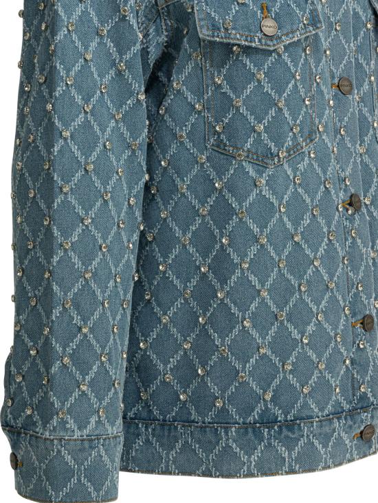 26SS 핑코 데님 자켓 106246A32NPJE - PINKO