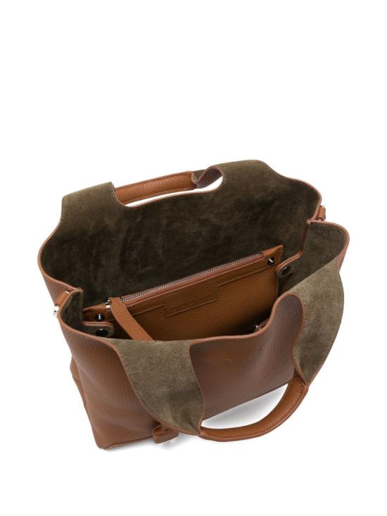 26SS 호간 토트백 KBW01RA0200 TH1S018 Leather Brown - HOGAN