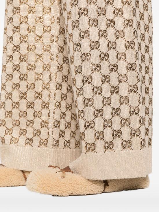 26SS 구찌 스트레이트 팬츠 813719 XKFE69322 Beige - GUCCI