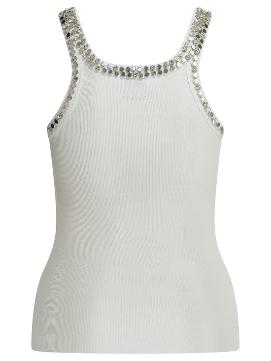 26SS 핑코 민소매 티셔츠 104109A35YZ04 - PINKO