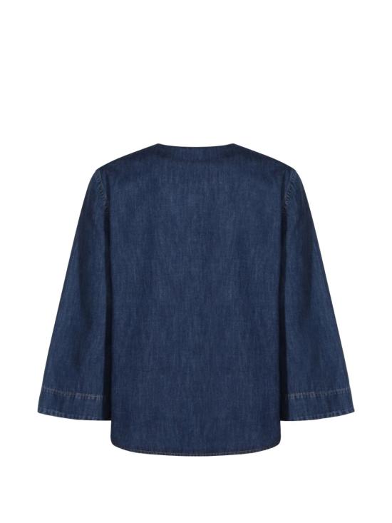 26SS 발렌티노 가라바니 셔츠 8B3DB03L9YA 558 Denim - VALENTINO GARAVANI