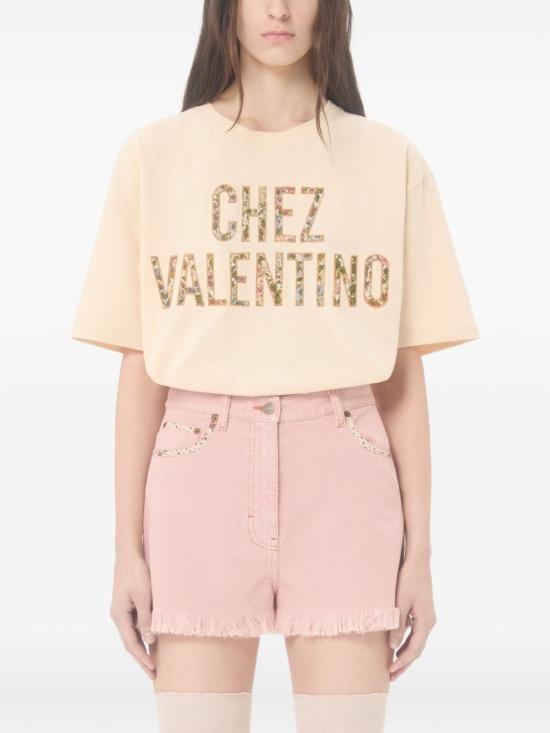 26SS 발렌티노 가라바니 반팔 티셔츠 8B3MG26AA5J ET5 - VALENTINO GARAVANI