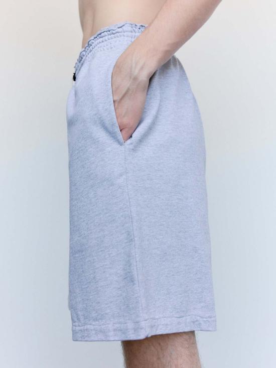  카미엘 포트젠스 숏팬츠 Camiel Fortgens 그레이 멜란지 코튼 니쇼츠 - CAMIEL FORTGENS