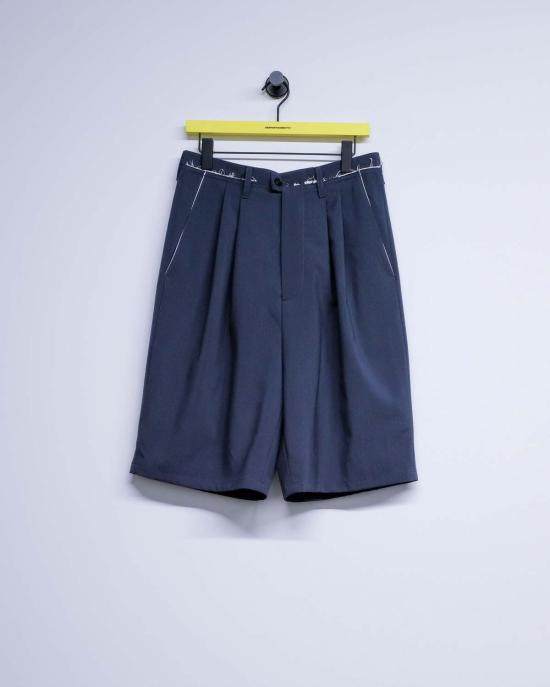  카미엘 포트젠스 숏팬츠 Camiel Fortgens 페트롤 울 슬림 수트 쇼츠