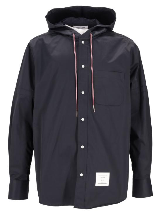 26SS 톰브라운 후드 나일론 암밴드 셔츠 MWL432OF1066 415