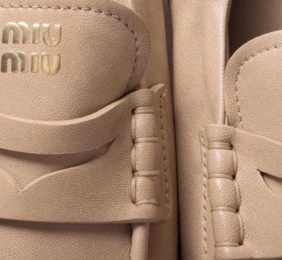 26SS 미우미우 로퍼 5D341EFD005EFX F0065 CORDA - MIU MIU