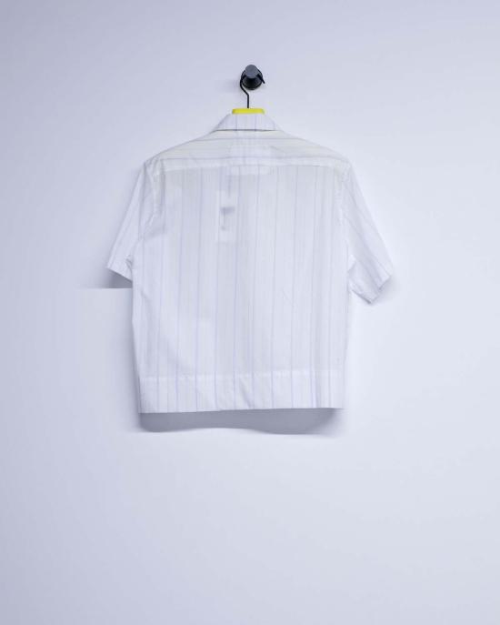  카미엘 포트젠스 반팔 티셔츠 Camiel Fortgens 코튼 지퍼 셔츠 - CAMIEL FORTGENS