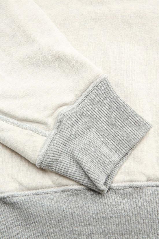  캐피탈 긴팔 티셔츠 니트 리브 엘보 립 후디 (프로필 레인보우) - KAPITAL