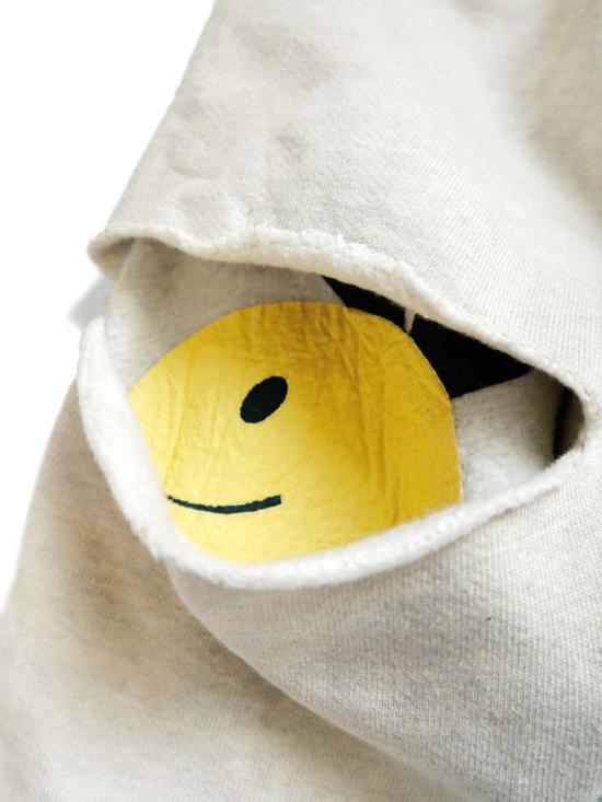  캐피탈 긴팔 티셔츠 니트 리브 엘보 립 후디 (프로필 레인보우) - KAPITAL