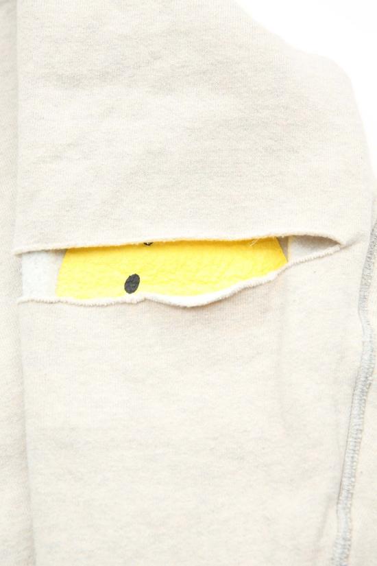  캐피탈 긴팔 티셔츠 니트 리브 엘보 립 후디 (프로필 레인보우) - KAPITAL