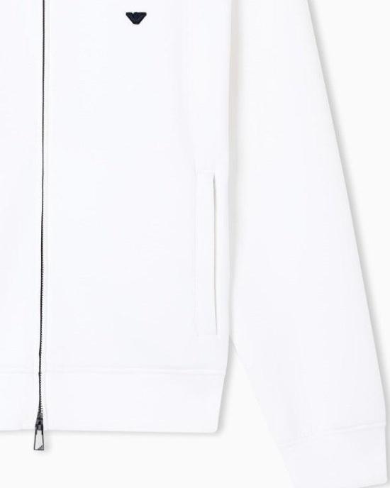 26SS 엠포리오 아르마니 긴팔 티셔츠 EM004536 AF10013 003 SNOW WHITE - EMPORIO ARMANI