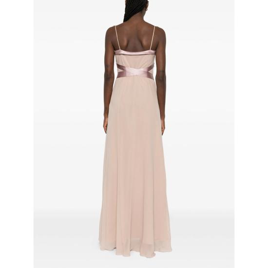 26SS 발렌티노 가라바니 롱 원피스 8B3VDMS693M C9N PINK PINK - VALENTINO GARAVANI