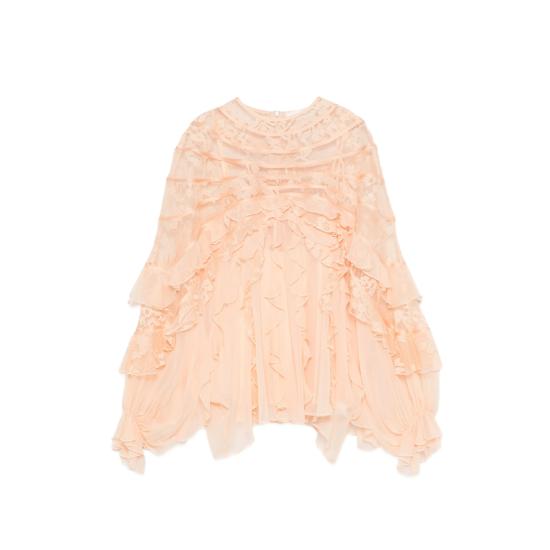 26SS 짐머만 블라우스 7159TC261 PEACH NEUTRALS