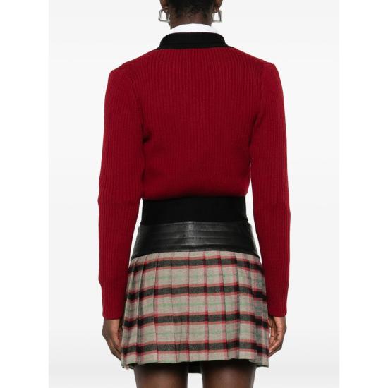 26SS 앙팡리쉬데프리메 가디건 120 561 RDBLK RED BLACK - ENFANTS RICHES DEPRIMES