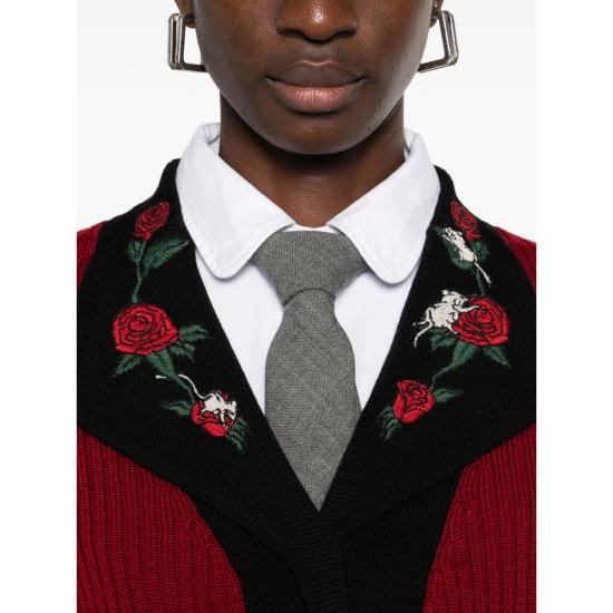 26SS 앙팡리쉬데프리메 가디건 120 561 RDBLK RED BLACK - ENFANTS RICHES DEPRIMES