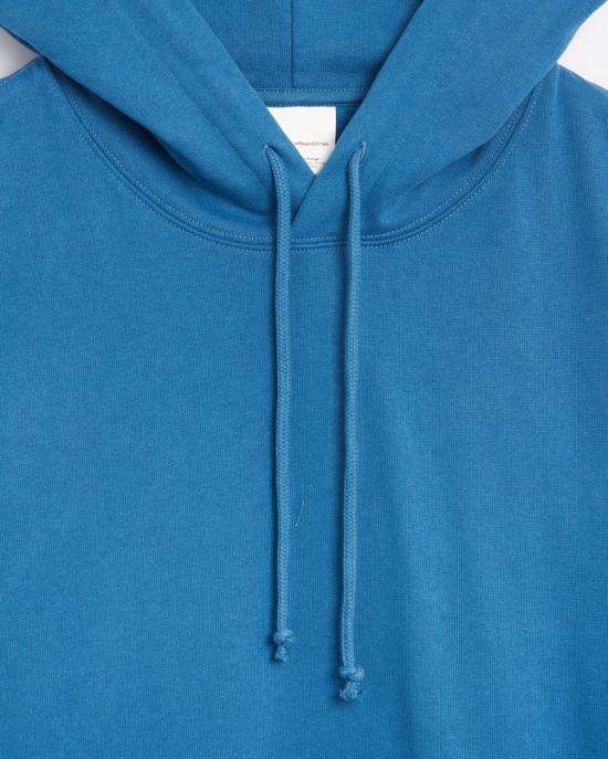  스톡홀름 서프보드 클럽 후드 티셔츠 STHU241PRHD023BL BLUE DOM