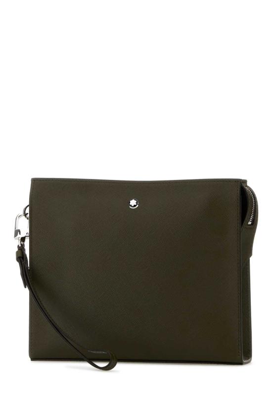 26SS 몽블랑 클러치/파우치 221566 000 Green - MONTBLANC