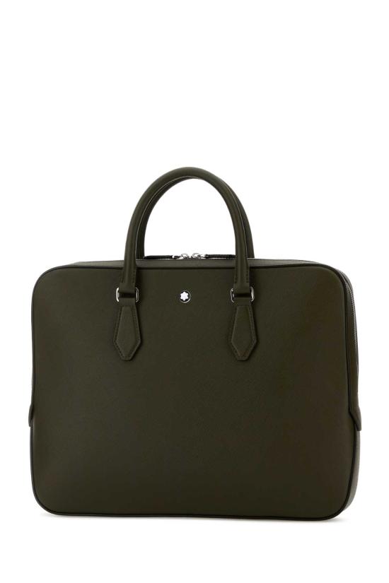 26SS 몽블랑 브리프케이스 221548 000 Green - MONTBLANC