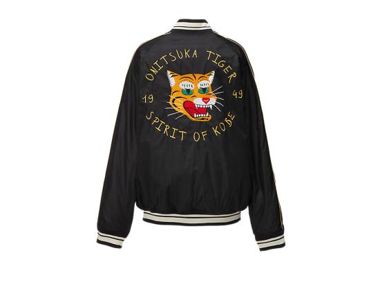  오니츠카타이거 봄버 자켓 2183B437 001 BLACK DOM