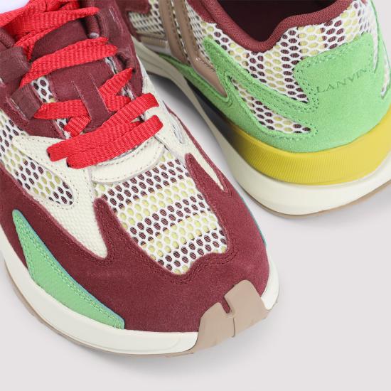 26SS 랑방 스니커즈 FUSKAK02RAYEP26 3940 BURGUNDY GREEN - LANVIN