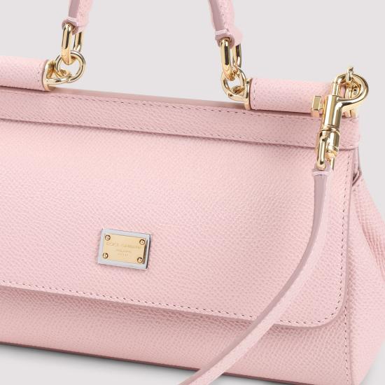 26SS 돌체앤가바나 SICILY 시실리 스몰 핸드백 BB7116 B1001 8H402 ROSA CARNE 2 - DOLCE & GABBANA