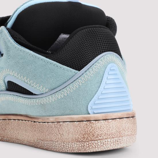 26SS 랑방 스니커즈 FUSKDK12CANVP26 20S3 BLUE AMBER - LANVIN