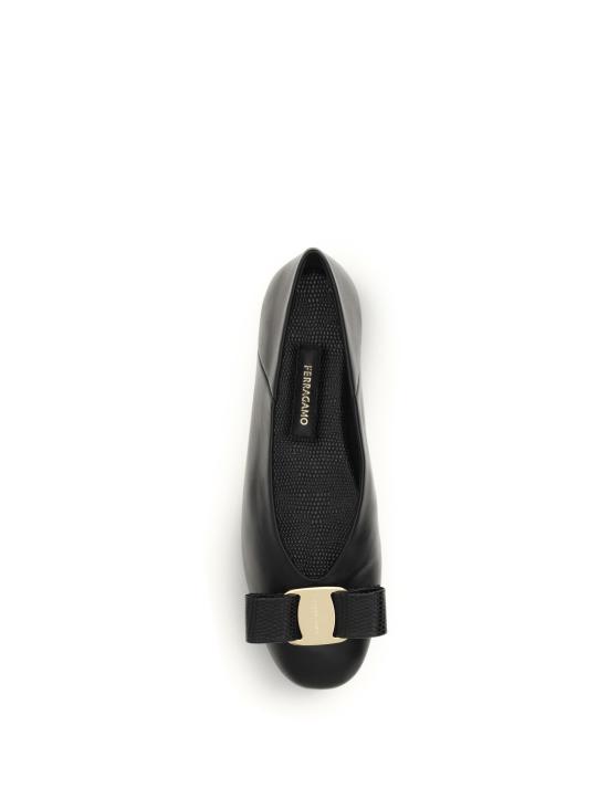 26SS 살바토레 페라가모 플랫 슈즈 782883 001 BLACK - SALVATORE FERRAGAMO