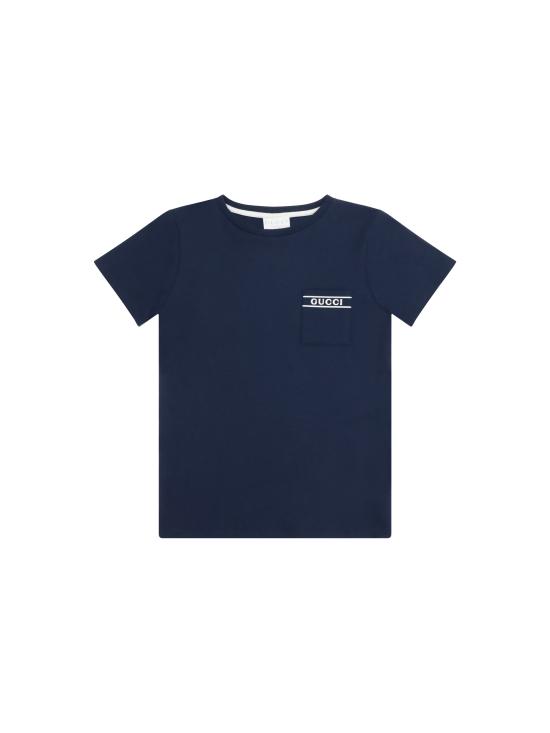 26SS [키즈] 구찌 탑 849686XJHNU 4087 BLUE